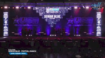 OC All Stars - Senior Blue - Foothill Ranch [2025 L3 Senior - Small Day 1] 2025 USA All Star Cheer Super Nationals