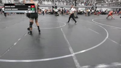 144 lbs Round 2 (6 Team) - George Dennis, Team Shutt B Team vs Brock Rudy, Freakztyle Wrecking Crew