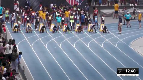 Youth Boys' 100m Championship, Semi-Finals 1 - Age 11