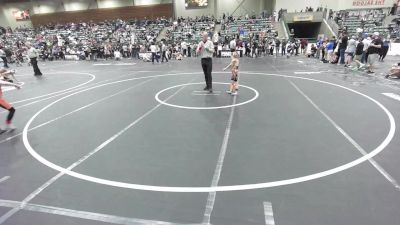 50 lbs Round Of 32 - Hudson Anderson, Roseburg Mat Club vs Archer Chavez, West Valley Junior Eagles