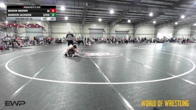 115 lbs Round Of 32 - Mason Brown, Darkhorse vs Quentin Jackson, SlyFox Wrestling Academy