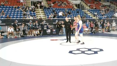 207 lbs Champ. Rd Of 32 - Faith DeHerrera, Colorado vs Harmony Moore, Missouri