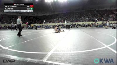 135 lbs Round Of 16 - Jacye Yeahguo, Darko Valley Wolf Pack vs Blaike Ivie, Salina Wrestling Club