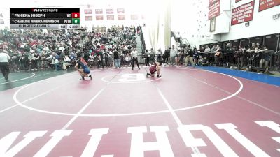 126 lbs Quarterfinal - Fahiena Joseph, Whittier vs Charlise Rivera-Pearson, Putnam
