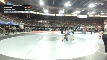 110 lbs Cons. Round 2 - Coral Dee, Centennial vs Rashae Garcia, Skyline