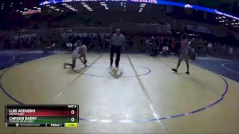 3A 113 lbs Cons. Round 1 - Luis Acevedo, South Dade vs Carson Baert, Flagler Palm Coast