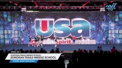 Sonoran Trails Middle School - Sonoran Trails Middle School [2025 Group Stunt Novice Day 3] 2025 USA Spirit Natl's/Collegiate Champs/Jr. Natl's