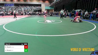 110 lbs Round Of 16 - Kameo Rozet, Nakamura Wrestling vs Jesse Rivera, Red Wave Wrestling