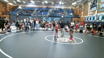 66-71 lbs Round 2 - Anson Bradley, Peak Wrestling vs Rayden Balls, Northside Wrestling Club