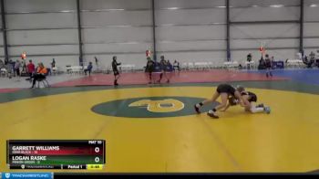 60 lbs Round 4 - Garrett Williams, Iowa Black vs Logan Raske, Minion Green