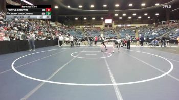 115 lbs Cons. Round 2 - Celina Urusquieta, Maize South Hs vs Kayle Baldwin, Great Bend Hs