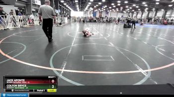76 lbs Rd# 1 9:00am Friday - Colton Bryce, Dynasty Deathrow vs Jack Aponte, NCWAY National Team
