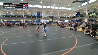 120 lbs Quarterfinal - Valarie McAnelly, Unattached vs Eowyn Reeves, Unattached