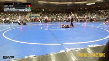 67 lbs Round Of 32 - Luca Amato, Team Tugman vs Cohen Utesch, Siouxland Wrestling Academy