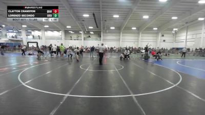 73 lbs Consi Of 16 #1 - Clayton Cranston, Quabbin vs Lorenzo Secondo, Overcomer Training Center