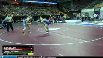 138 lbs Champ. Round 1 - Justus Martin, Father Tolton Regional Catholic vs Peyson Chandler, West Platte