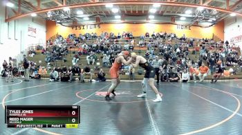 150 lbs Round 2 - Reed Mager, Hillsdale vs Tyles Jones, Mansfield Sr.