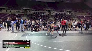 92 lbs Quarterfinal - James Garcia, Nebraska Elite Wrestling Club vs Parker Ramsey, Black Fox Wrestling Academy