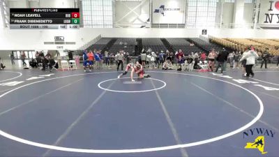 190 lbs 5th Place Match - Frank DiBenedetto, Long Beach Gladiators Wrestling vs Noah Leavell, Bulldogs Youth Wrestling (Far Western)