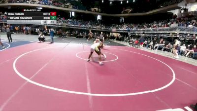 6A 190 lbs Cons. Round 1 - Devon Simmons, Irving Nimitz vs Issa Ndiaye, Richmond Foster