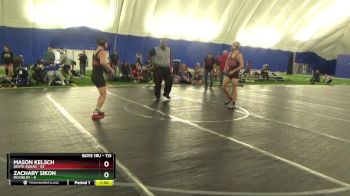 113 lbs Cons. Semi - Zachary Sikon, Mckinley vs Mason Kelsch, Death Squad