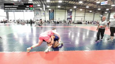 165 lbs Rr Rnd 1 - Abbigale Dudley, MetroWest United vs Anyia Roberts, Team Nebraska