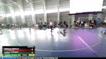 45 lbs Semifinal - Camilo Almaraz, Shootbox vs Morgan Merkley, Uintah Wrestling