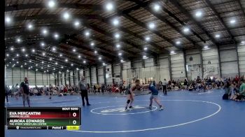 164 lbs Quarterfinal - Aurora Edwards, The Storm Wrestling Center vs Eva Mercantini, Virginia Killers