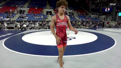 120 lbs Champ. Rd Of 32 - Kaison Schreier, MO vs Saul Ramirez, IL