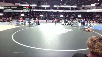 144 lbs Champ. Round 3 - Brayden Thacker, White River vs Yolo Paz, Liberty Bell