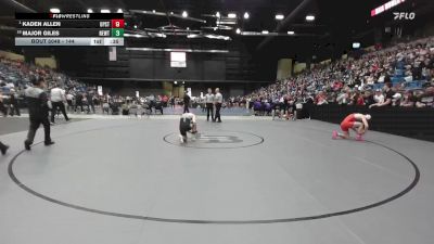 144 lbs Champ. Round 1 - Maxwell Kerr, Maize South vs Carson Anderson, Tecumseh - Shawnee Heights HS