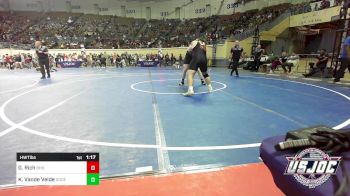 Round Of 16 - Gavin Rich, Blanchard High School vs Kendrick Vande Velde, Ogden's Outlaws Wrestling Club