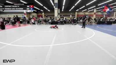 63 lbs 2nd Place - Cortney Pacely II, Rise Wrestling vs Thomas Luca Schober, Scots Wrestling Club