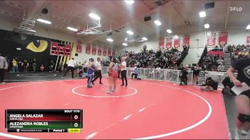 170 lbs Semifinal - Angela Salazar, Santa Ana vs Alezandra Robles, Sunnyside