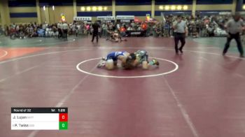 Match - James Lujan, Safford Wrestling Club vs Paxton Twiss, 208 Spartans