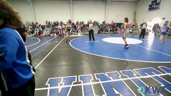 112 lbs Semifinal - Haeyden Hilderbrand Boliver, Fort Gibson Youth Wrestling vs Noah Morris, Salina Wrestling Club