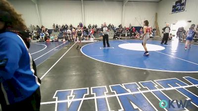 112 lbs Semifinal - Haeyden Hilderbrand Boliver, Fort Gibson Youth Wrestling vs Noah Morris, Salina Wrestling Club