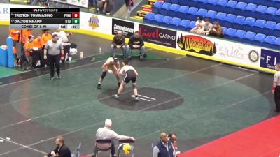 172 lbs Consi Of 8 #1 - Triston Tommasino, Penn Trafford vs Dalton Knapp, Titusville