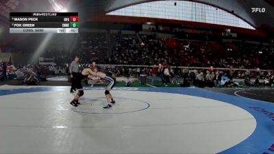 5A 132 lbs Cons. Semi - Mason Peck, Idaho Falls vs Fox Green, Emmett