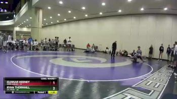 152 lbs Quarters & Wb (16 Team) - Gunnar Keeney, Iowa Gables vs Ryan Thornhill, STL Blue