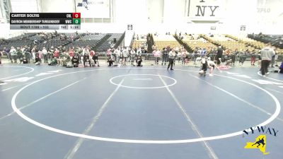 103 lbs Quarterfinal - Davron MEMBERSHIP Turgunboev, Willpower Wrestling Club vs Carter Soltis, Club Not Listed