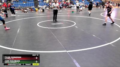 190 lbs Round 3 - Tyler Zwingman, Columbus vs Cope Railsback, Norton Community