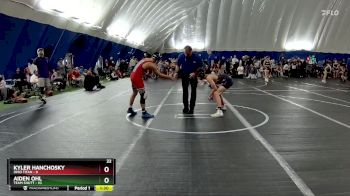 113 lbs Round 6 (8 Team) - Aiden Ohl, Team Shutt vs Kyler Hanchosky, Ohio Titan