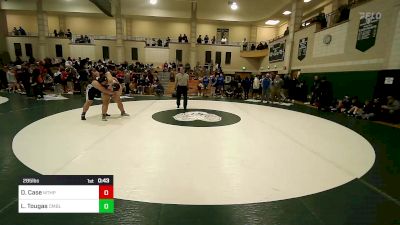 285 lbs Consi Of 16 #2 - Derek Case, Mt. Hope vs Luke Tougas, Cumberland