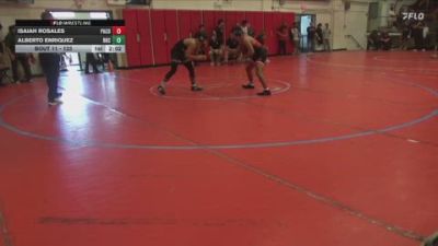 133 lbs Champ. Round 1 - Isaiah Rosales, Palomar College vs Alberto Enriquez, Rio Hondo College