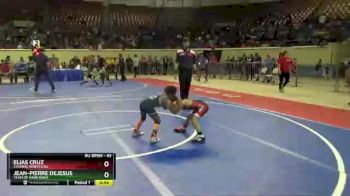 43 lbs 3rd Place Match - Jean-Pierre DeJesus, Team Of Hard Knox vs Elias Cruz, Cushing Wrestling