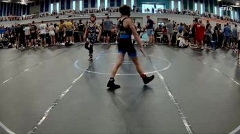 100 lbs Round 5 (6 Team) - Thomas Bault, Buxton vs Emmett Williams, Cocoa Beach WC