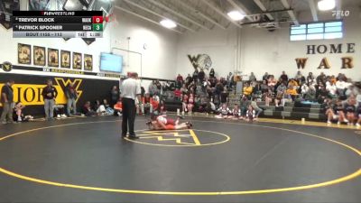113 lbs Round 4 - Patrick Spooner, Newman Catholic vs Trevor Block, Waukon