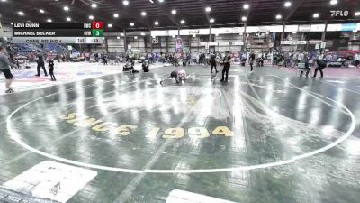 125 lbs Cons. Round 4 - Michael Becker, Howard Youth Wrestling vs Levi Dunn, Darkhorse Wrestling Club