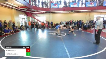 120 lbs Round Of 32 - Joseph Mahon, Woburn vs Brody McDonald, Salem, NH